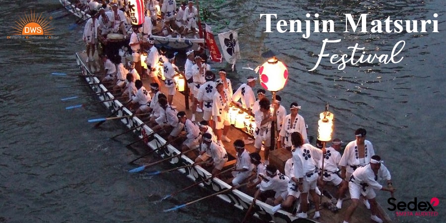 The Tenjin Matsuri Festival